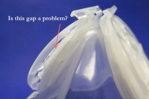 Does this gap cause a problem with the seal?