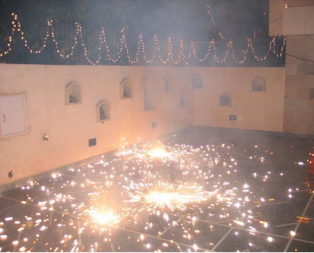 Diwali firework contains a lot of air pollution