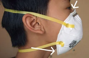 N95 mask does not fit children