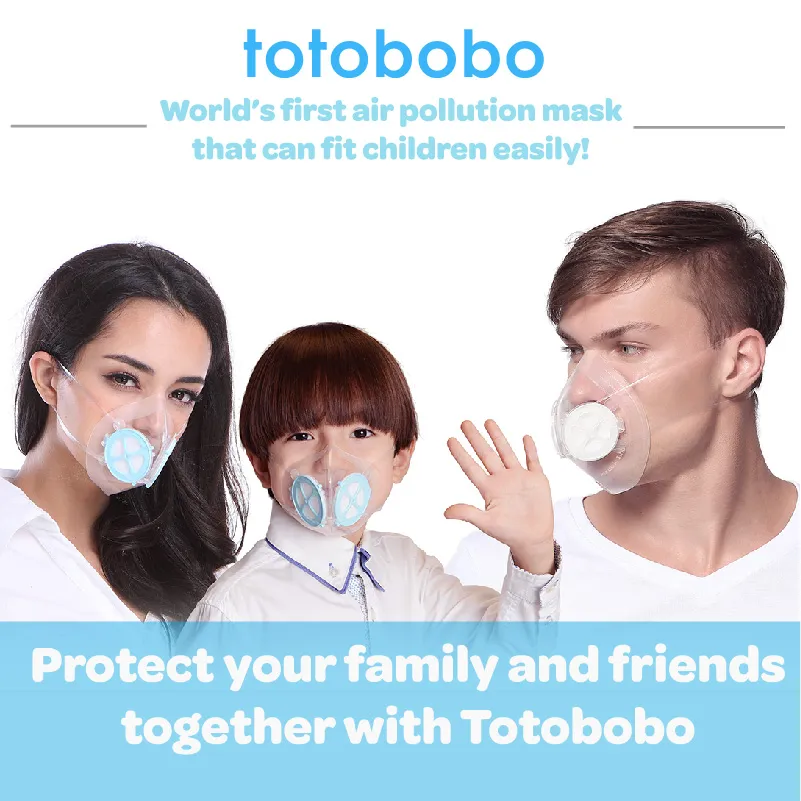 Air pollution mask that can fit children easily, protect your family and friends.
